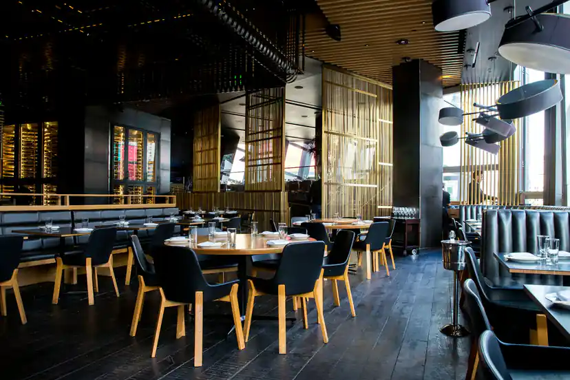 Şık restoran iç mekânı